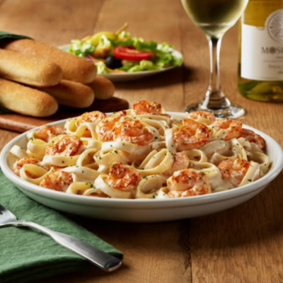 Shrimp Alfredo (1150 cal)