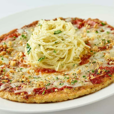 Chicken Parmesan "Pizza Style"