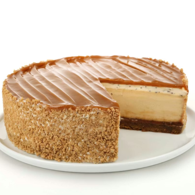 10-Inch Salted Caramel Cheesecake
