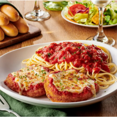Chicken Parmigiana (1020 cal)