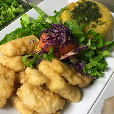 Masitas de Dorado Rebosadas