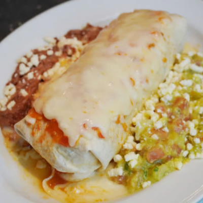 Burrito Azteca Suizo