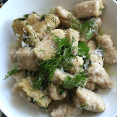 Gnocchi de Malanga
