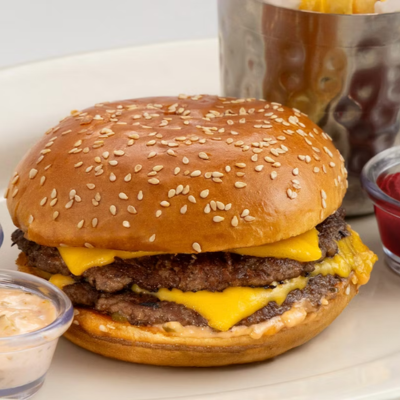 Double Smash Cheeseburger