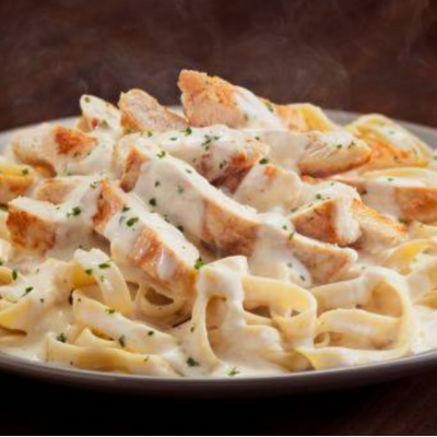 Chicken Alfredo (1570-1790 cal)