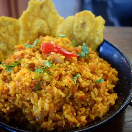 Arroz con Jueyes y Salmorejo