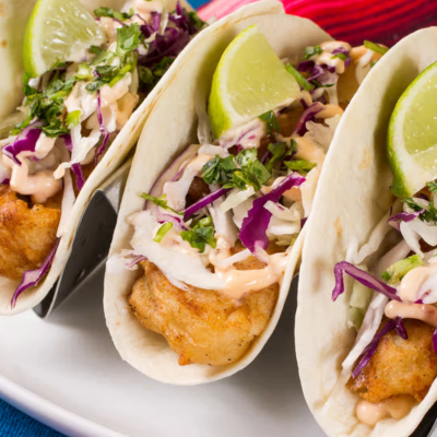 Orden de (3) Tacos de Pescado