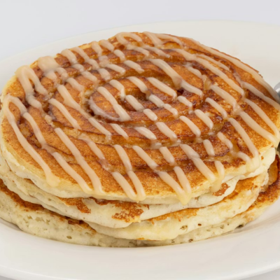 Cinnamon Roll Pancakes