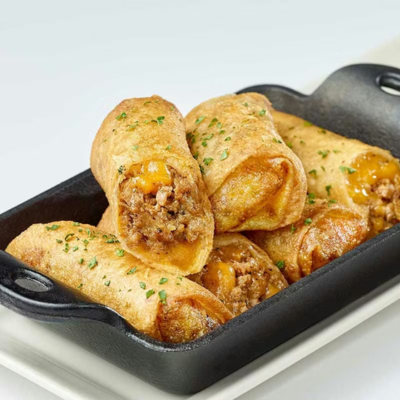 Cheeseburger Spring Rolls