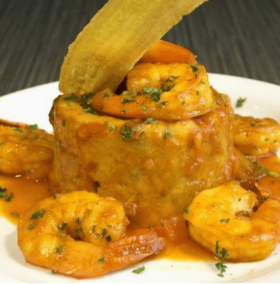Mofongo Relleno de Camarones
