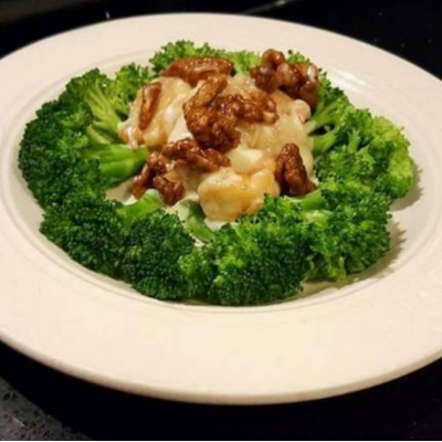 Shrimp with Special Mayonnaise Sauce