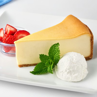 Low-Licious Cheesecake with Strawberries