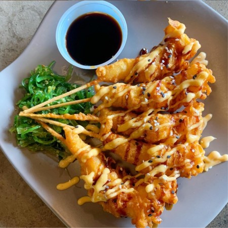 5 Camarones Tempura - Aperitivo 