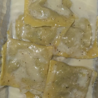 Raviolis de Setas
