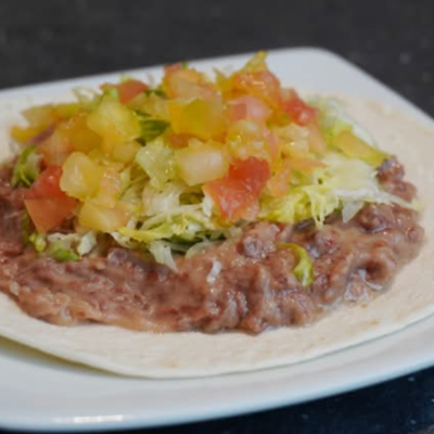 Taco Suave de Refrito