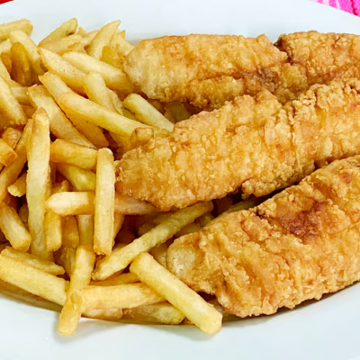 Tiritas de Pollo Empanada