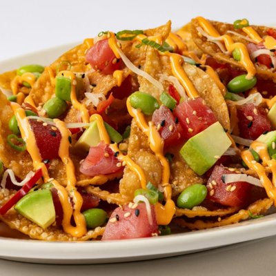 Ahi Poke Nachos
