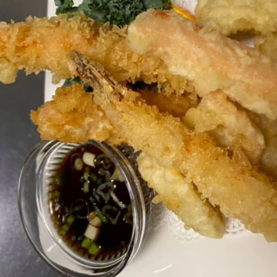 Fried Shrimp Ball with Bacon