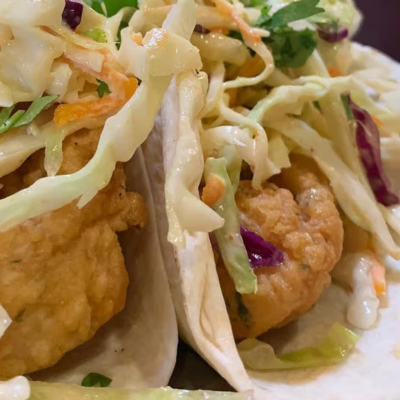 Tres Fish Tacos (3)