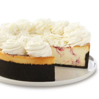 10-Inch White Chocolate Raspberry Truffle