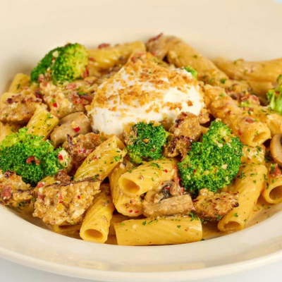 Italian Sausage & Fresh Mushroom Rigatoni
