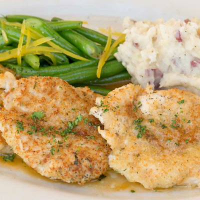 Parmesan-Herb Crusted Chicken