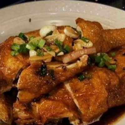 Roast Chicken with Garlic (Half)