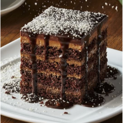 Chocolate Lasagna (980 cal)