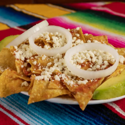 Chilaquiles (Cerdo Pollo o  Carnitas)