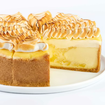 10-Inch Lemon Meringue Cheesecake