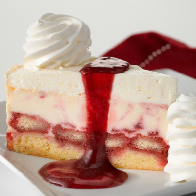 Lemon Raspberry Cream Cheesecake