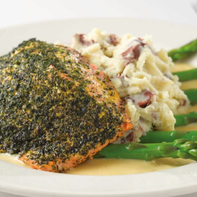 Herb Crusted Filet of Salmon