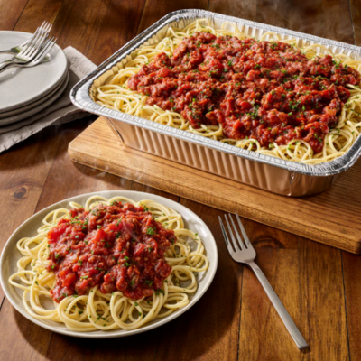 Spaguetti with Marinara (640 cal)