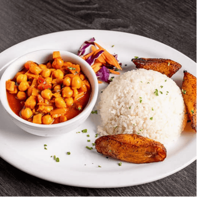 Garbanzos Fritos Con Jamón y Chorizo