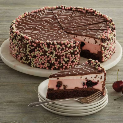 10-Inch Very Cherry Ghirardelli Chocolate Cheesecake