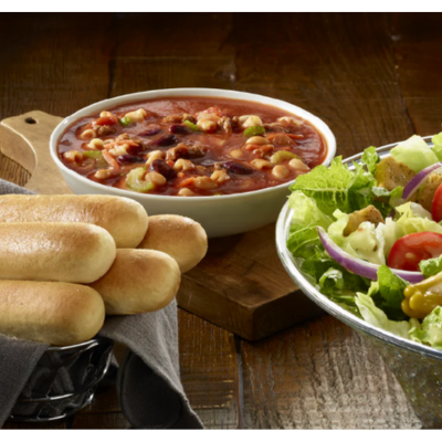 Never-ending Soup, Salad & Breadsticks