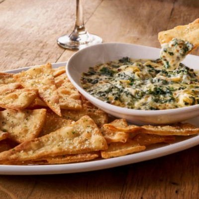 Spinach-Artichoke Dip (1160 cal)