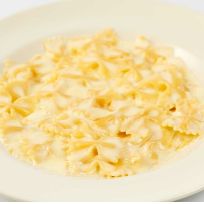 Kids Pasta with Alfredo Sauce