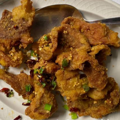 Fried Pork Chop with Salt & Pepper