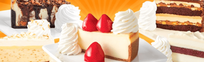 CHEESECAKE FACTORY catering