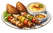 Icono de cocina Arabe