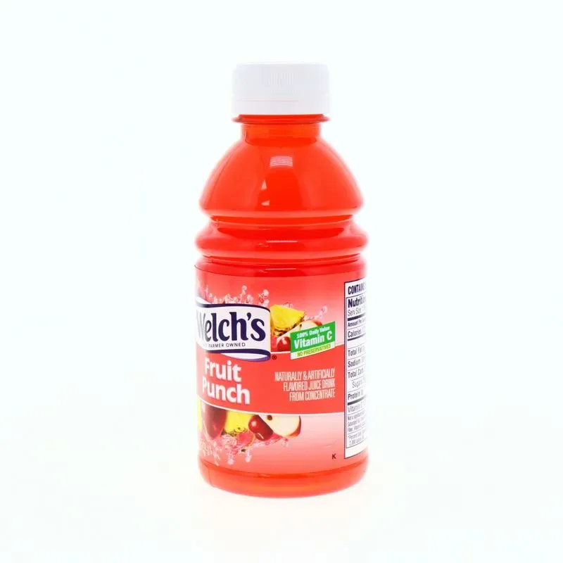 Jugo Welch’s Fruit Punch 10 Oz