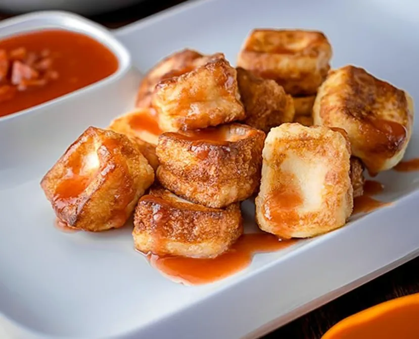 Queso Frito Con Guayaba