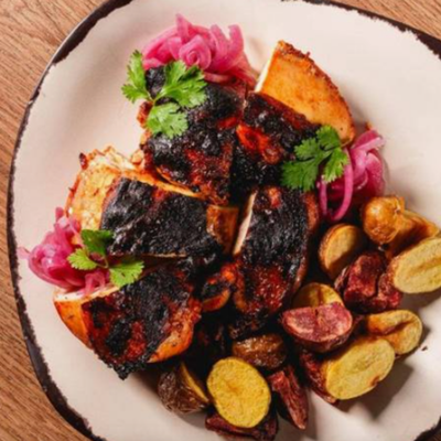 1/2 Pollo a la Brasa 