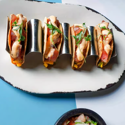 4 Taquitos de Ahi Tuna