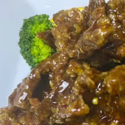 Beef with Orange Flavor (Spicy)