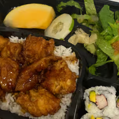 4. Chicken Orange Bento