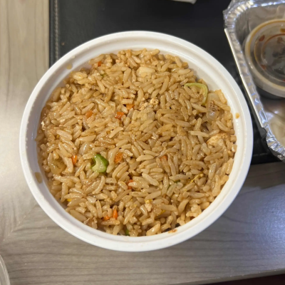 Bowl of Japanese Vegetables Fried Rice