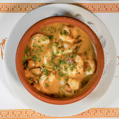 Camarones al Ajillo