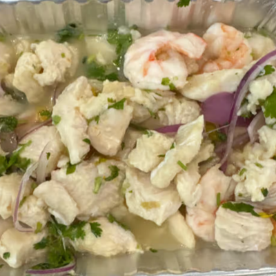 Ceviche Mixto Miraflores 19" Pequeño